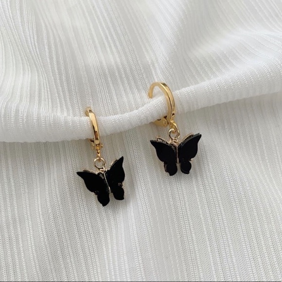 ✨Dangling Butterfly Earrings✨ - Picture 2 of 2